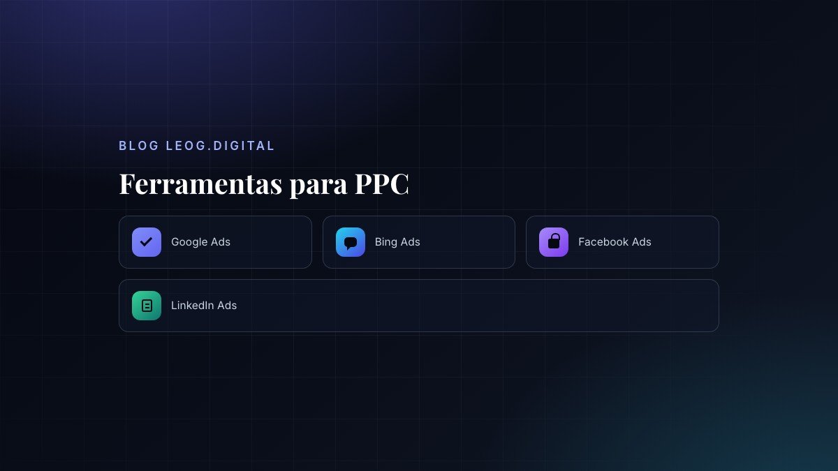 Ferramentas acessíveis para PPC